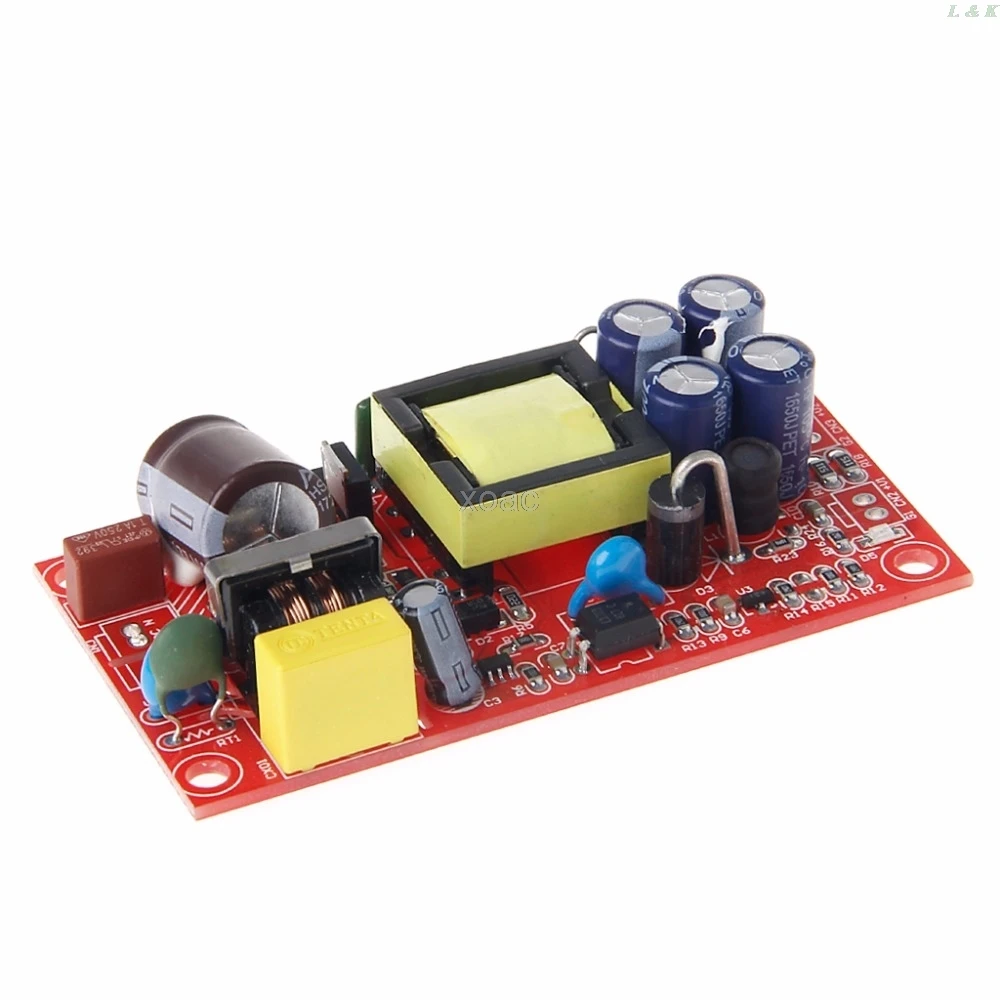 Преобразователь напряжения 12 в 1 а/5 а AC-DC понижающий преобразователь двойная