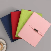 a5 6 ring binder writing journal faux leather cover notebook travel diary gift