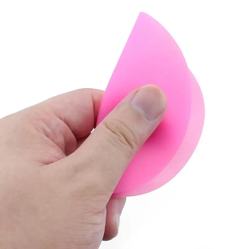 Складная силиконовая краска палитра коврик для дизайна ногтей штемпелюя Подушка