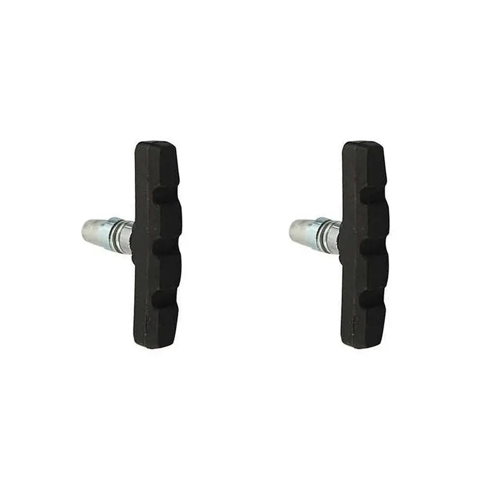 

Mountain Bike Brake Pads Road Cycling Rubber V-Brake Block Shoes Holder 2 Pairs