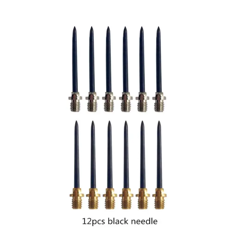 

12pcs/set Dart Accessories Iron Tips Replacement Standard Thread Random Color W0YB