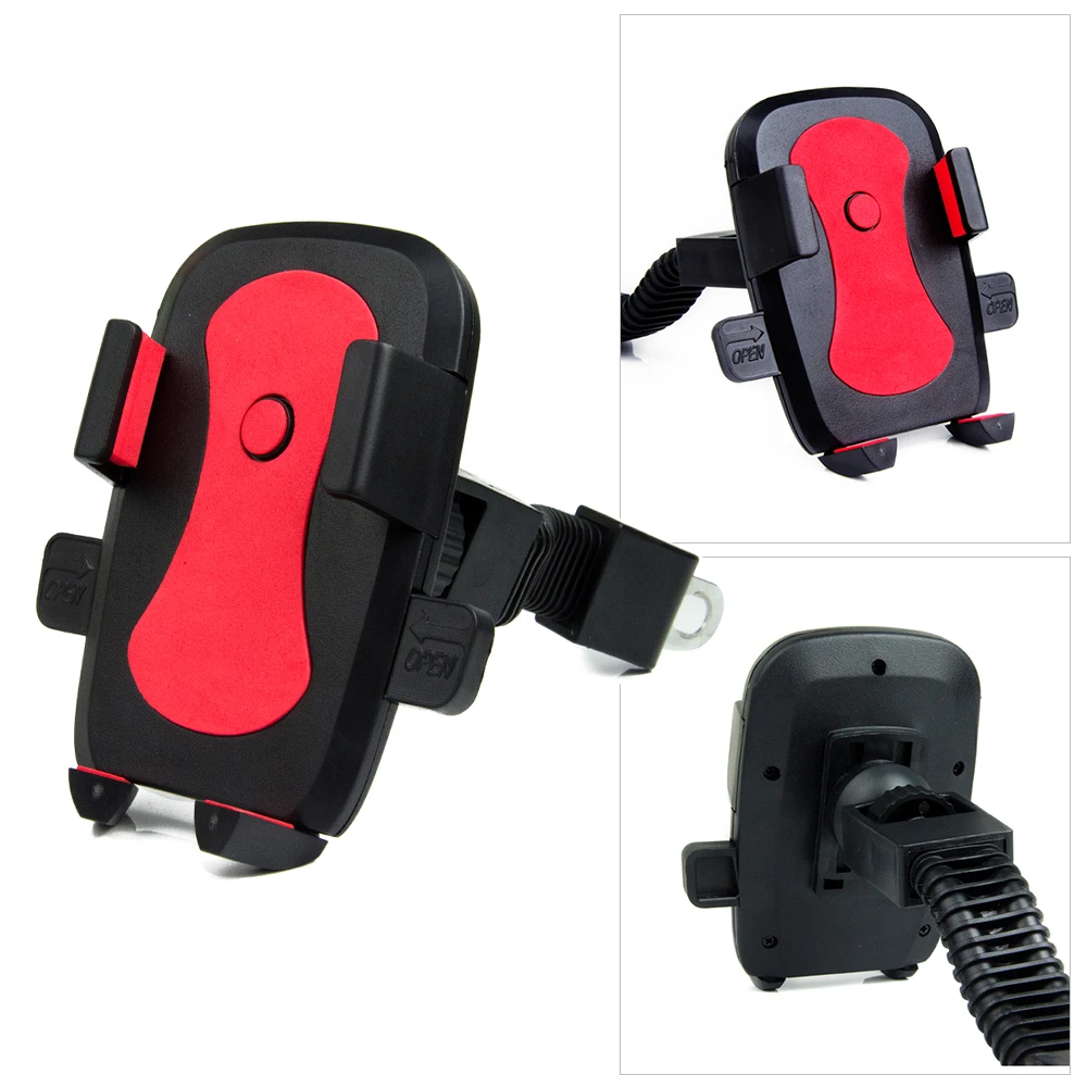 

Scooter Pedal Motorcycle Phone Rearview Mirror Phone Bracket Motorbike GPS Mobile Navigation Frame Electric Bicycle Holder Stand