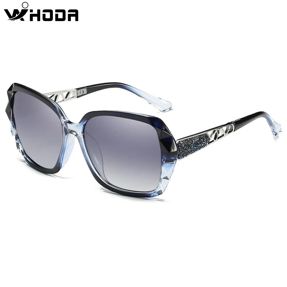 Женские солнцезащитные очки с градиентными линзами WIHODA большие квадратные