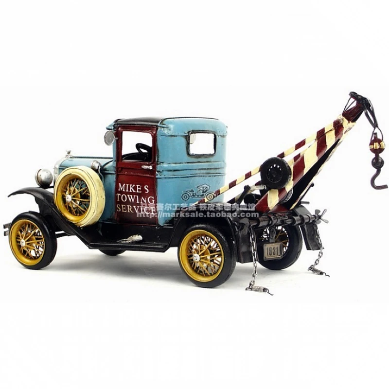 Жестяная модель жестяная креативные поделки украшения ретро аксессуары для дома