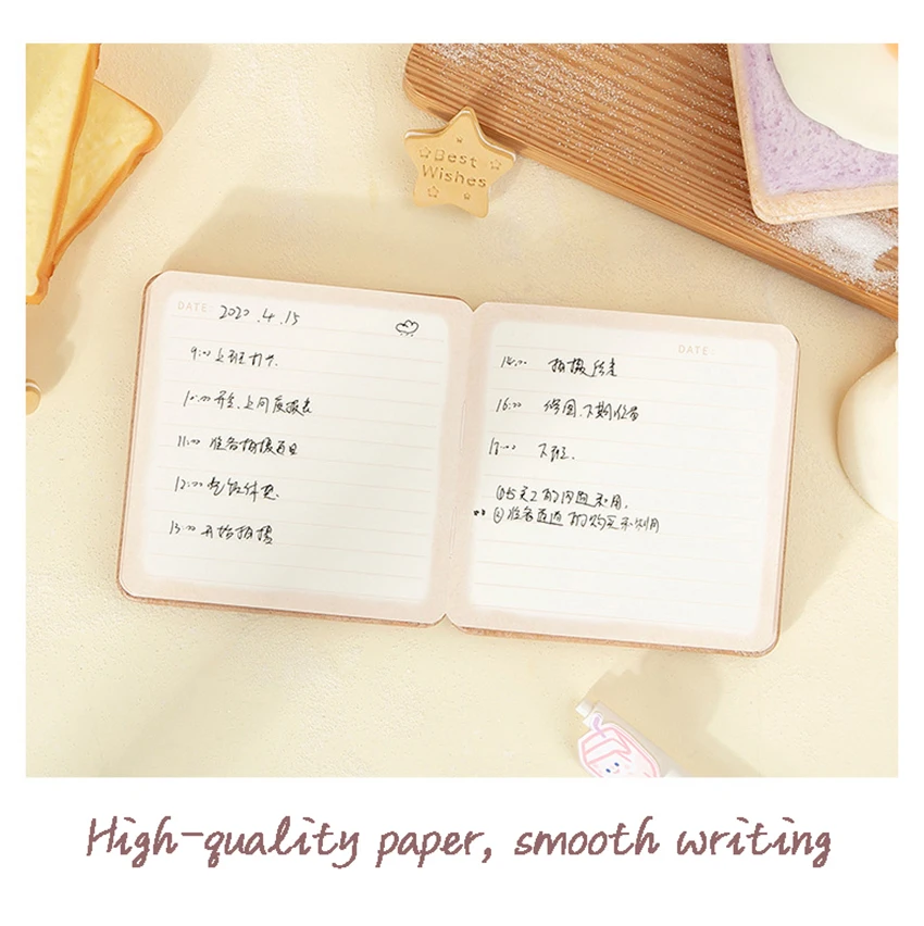 

Creative Soft Bear Bread Hand Ledger Cute Decompression Notebook Student Decompression Color Page Notebook 106 Pages