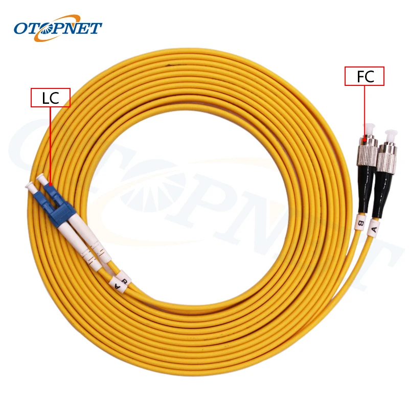 10 шт. патч-корд из оптического волокна FC/UPC-LC/UPC G652D 1 м перемычка одномодовый