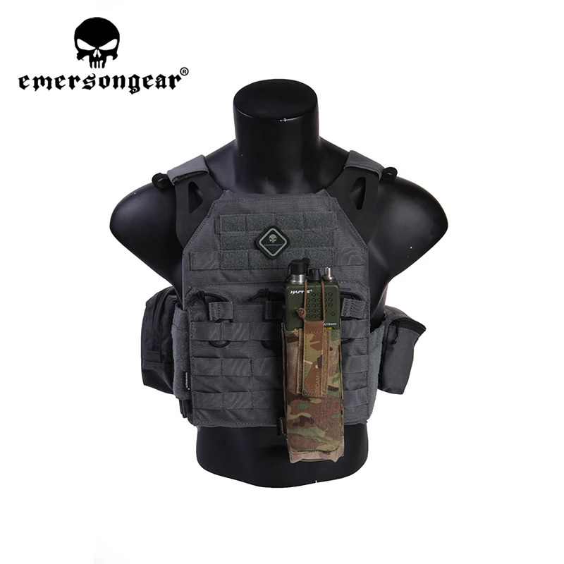Emersongear тактическая сумка для радиостанции CP AVS раций с магнитной панелью