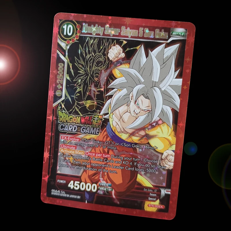 Dragon Ball Super Flash Card Game GOKU American Version Replica Gilded Collection Cards | Игрушки и хобби