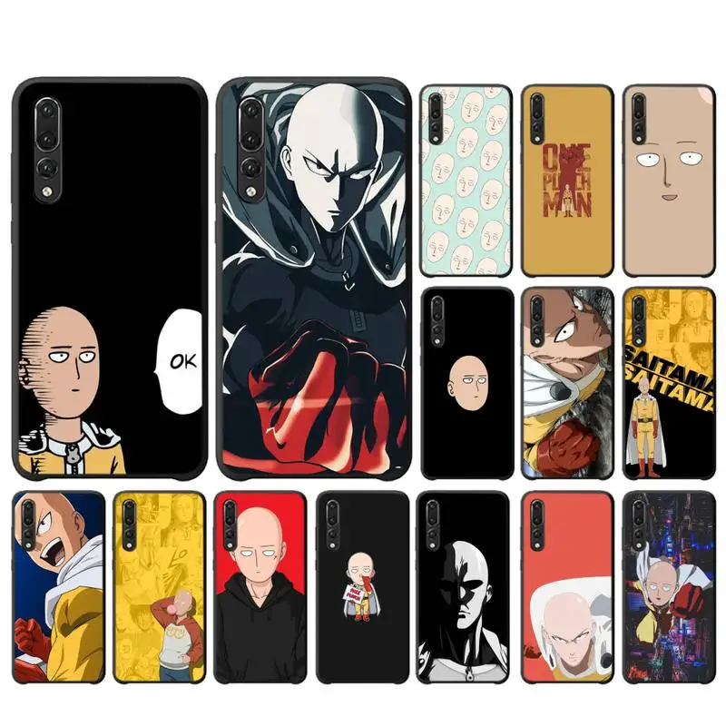 

Чехол для телефона ONE PUNCH-MAN для Huawei Y6 2018 Y7prime2019, чехол для Y8p Y9 2019, чехол