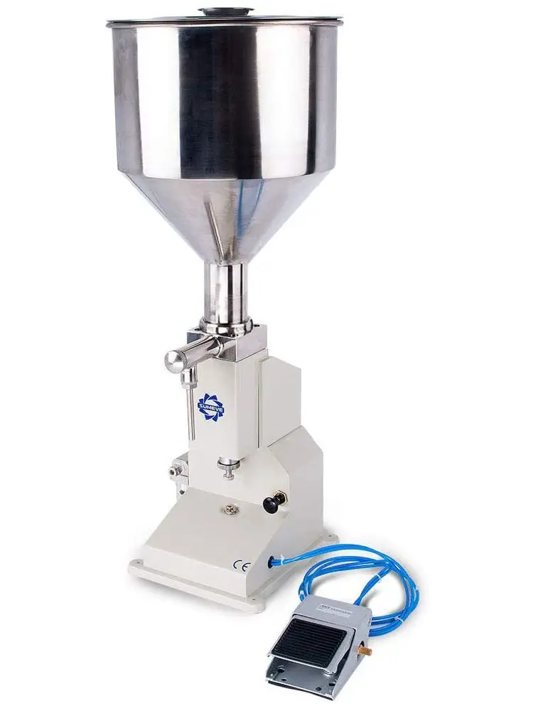 5-50ml Liquid Paste Filling Oil Bottler Filler Pneumatic Filling Machine A02 New