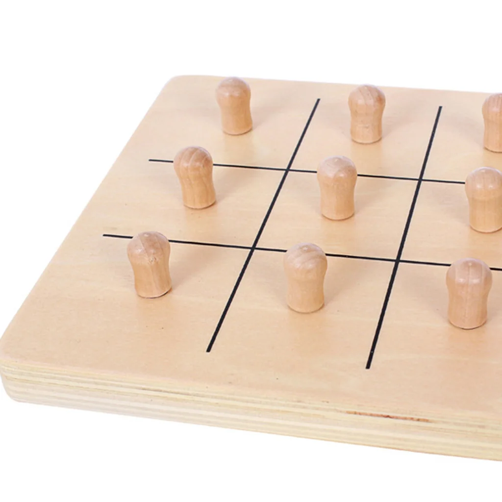 

Wooden Peg Board Infant Finger Grasp Game Set Early Accs Motor Skills Aids