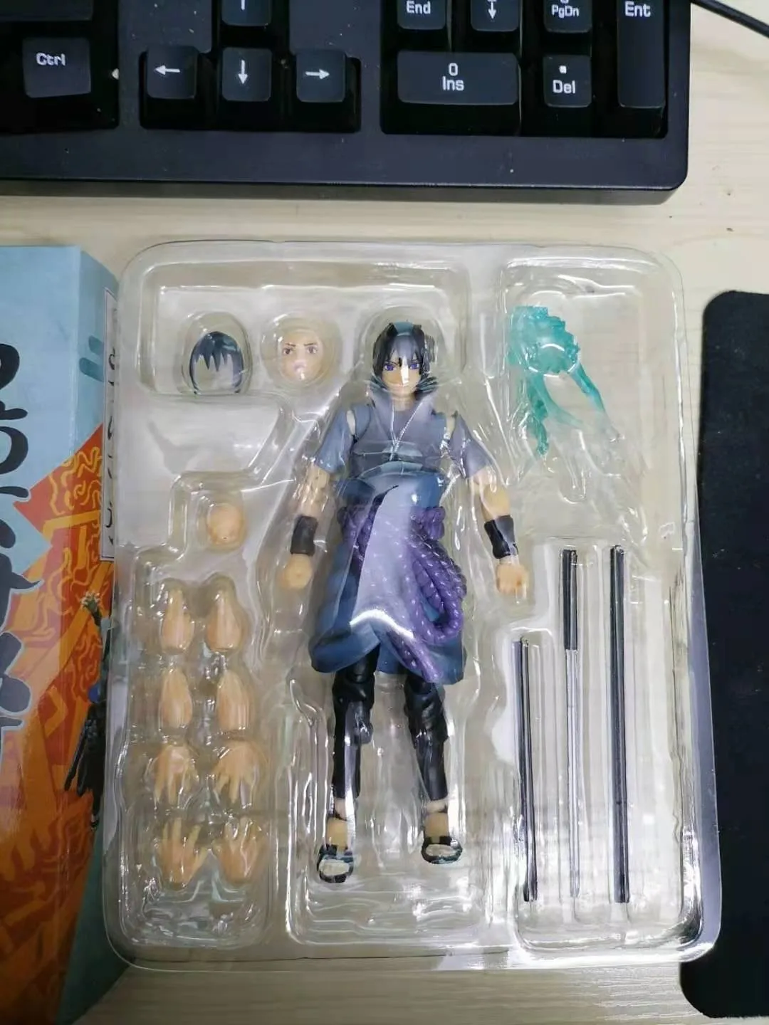 Наруто Аниме Рисунок СВЧ у героя мультфильма Саскэ Утиха подвижная фигурка