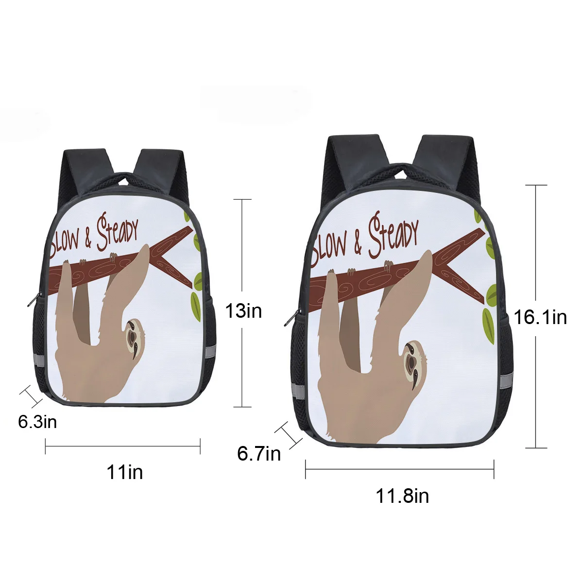 Рюкзак для ноутбука с героями мультфильмов Ленивец расслабляющий комикс ВЕТОЧКА