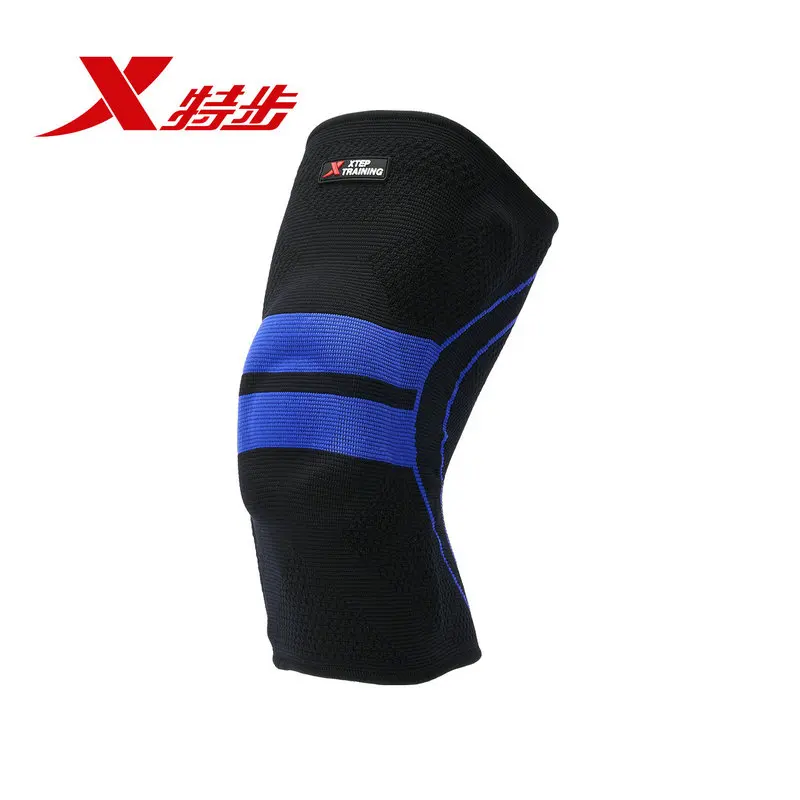 Xtep новый модный бренд Открытый Бег Спорт наколенник баскетбол наколенники нога