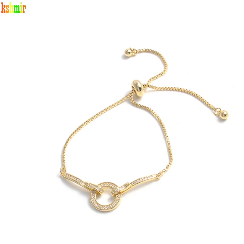 

Kshmir2020 26cm Rhinestone Women Bracelet Design Hand String Out Women Bracelet Can Be Adjusted Bracelet Girl Bracelet Jewelry
