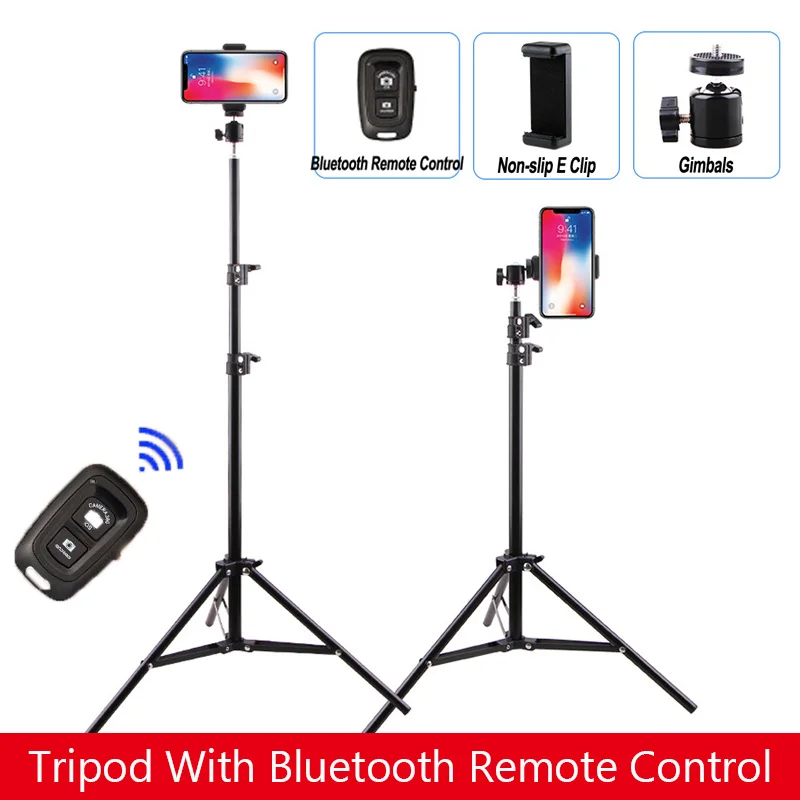 Алюминиевый штатив с Bluetooth для смартфона iphone Gopro Xiaomi Huawei селфи в реальном времени