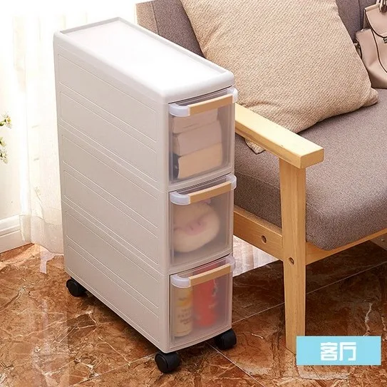 2/3/4 Слои Япония подвижный Пластик 18 см шов Кухня Ящики для гостиной стеллаж