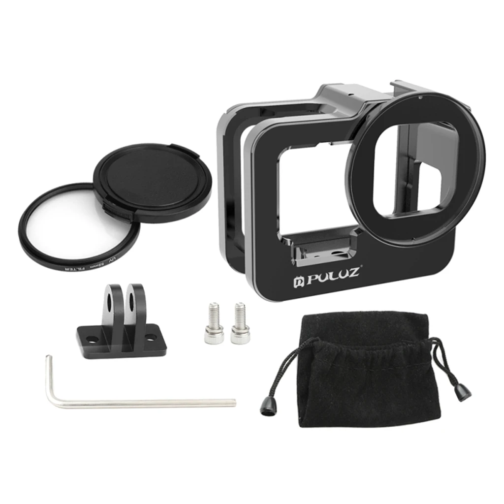 

Aluminum Frame For GoPro HERO9 Mount Housing Border Protective Shell Case Cover