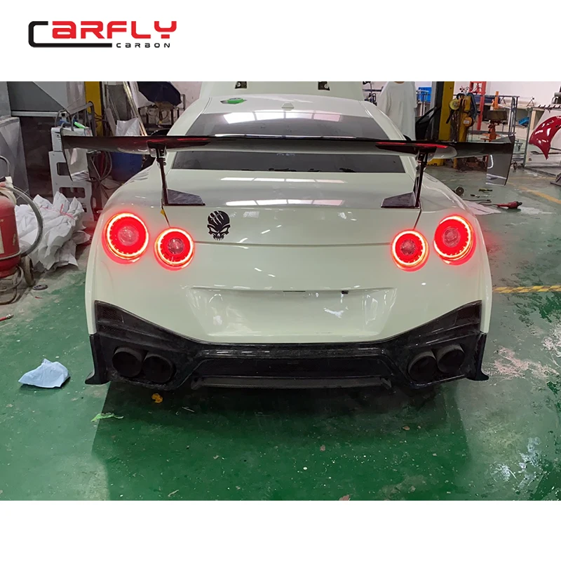 

Gtr R35 New Arrival APR Style rear spoiler Car Body Kit For niss an GTR R35