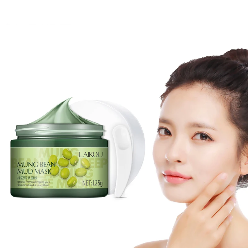 Грязевая маска Mung моющаяся Очищающая для лица сужение пор пилинг лечение акне