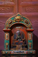 9tibetan temple collection old cha cha buddha tracing mosaic gem dzi bead buddhist altar vajrasattva vajrasattoo ornaments