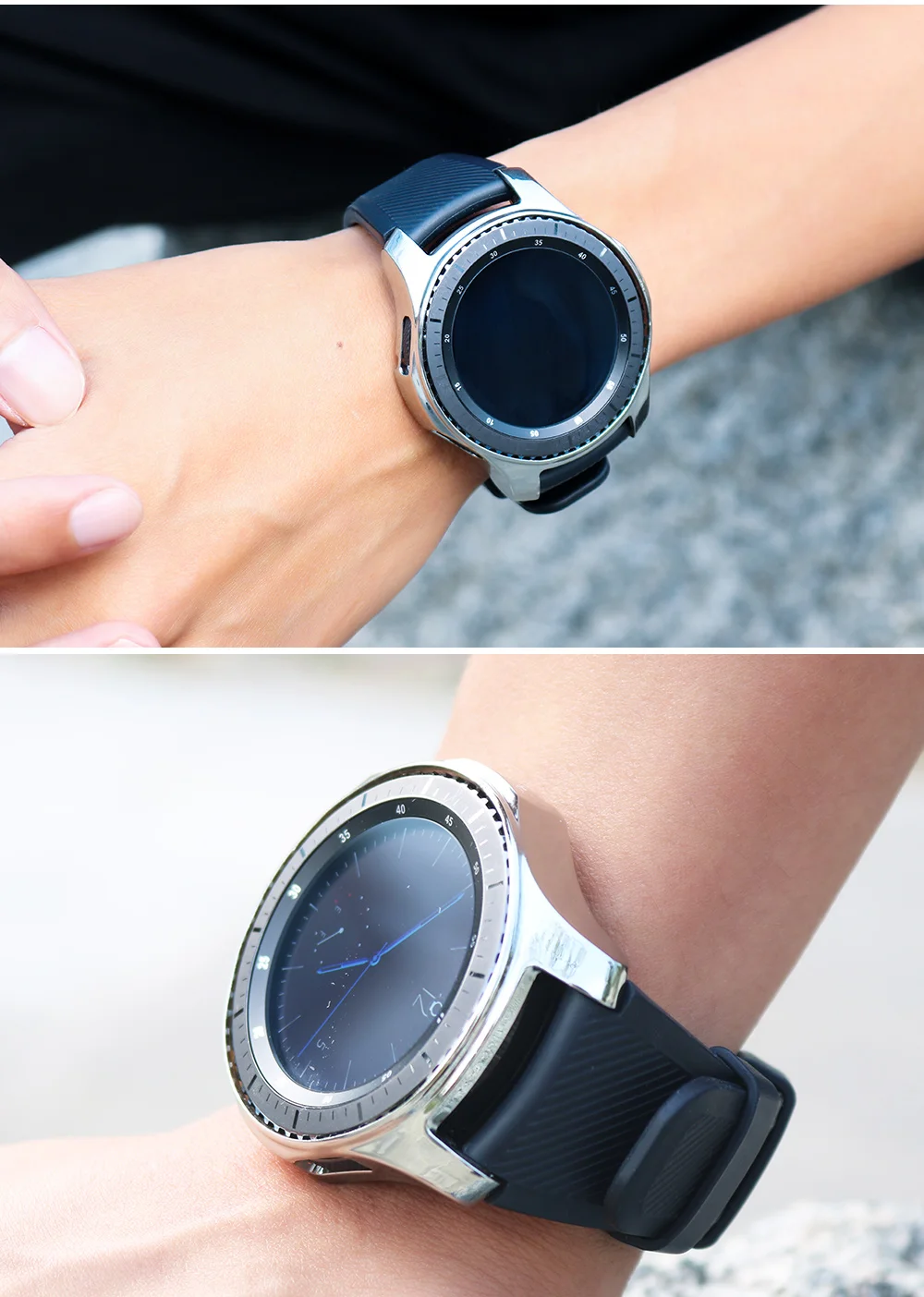 SIKAI беспроводное магнитное зарядное устройство для samsung gear S3 Высококачественная зарядная док-станция с ТПУ чехол для часов для samsung gear S3 Frontier