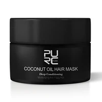 purc coconut oil hair 50ml repairs damage deep conditioning mask hair scalp treatment for hair care dry damaged chemically