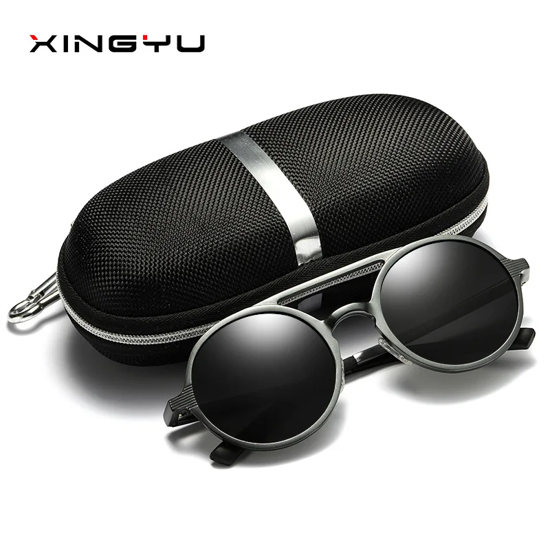 XINGYU роскошные солнцезащитные очки мужские классические алюминиевые магниевые
