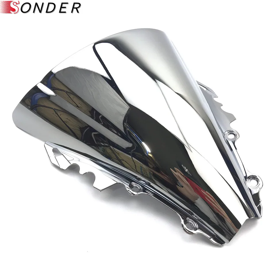 Ветровое стекло для мотоциклов Yamaha YZF600 YZF 600 R6 2006 2007 лобовое YZF-R6 06 07 двойной пузырь