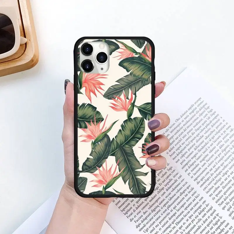 

Flower retro fashion pattern Phone Case for iPhone 11 12 pro XS MAX 8 7 6 6S Plus X 5S SE 2020 XR Luxury brand