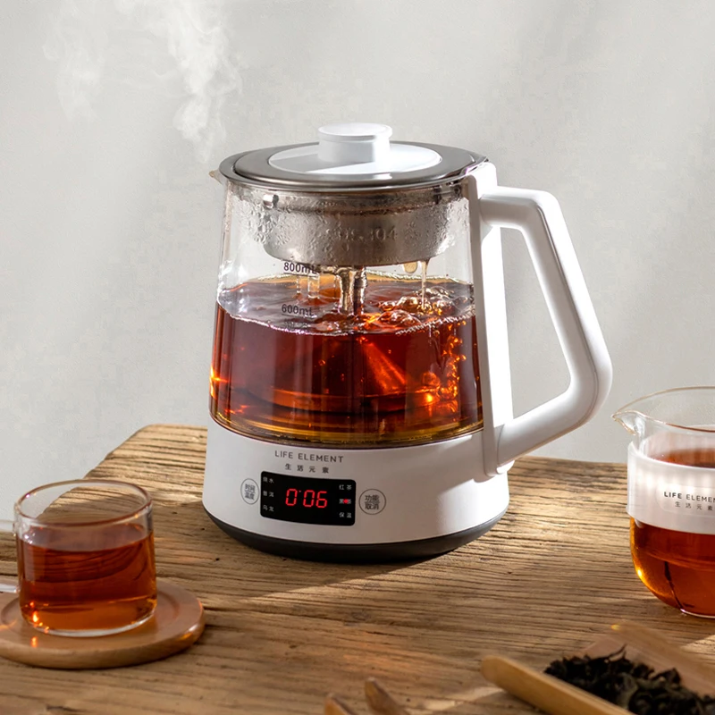 

220V Electric Kettle Automatic Teapot Boiled Water Tea Pot Tea Meker with Filter Heat Preservation Health Preserving Pot 800ml