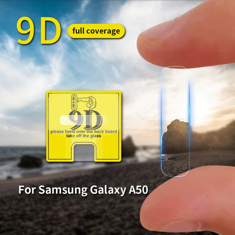 Пленка 9D для объектива камеры 2 шт. стекло Samsung Galaxy A30 A50 A70 A40 A60 A80 Защита экрана A30S