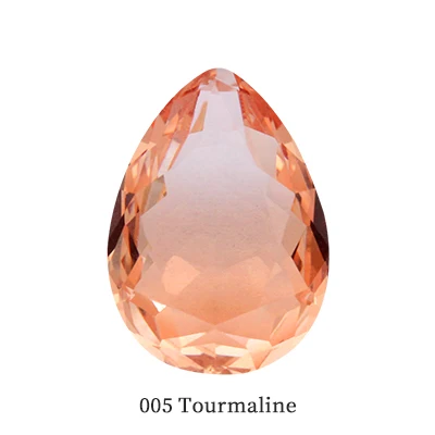 005 Tourmaline Падение блеск Турмалин цветной горный хрусталь кристалл стекло для изготовления ювелирных изделий точечный кристалл для ремесла клей на одежду одежды - Цвет: 005 Tourmaline
