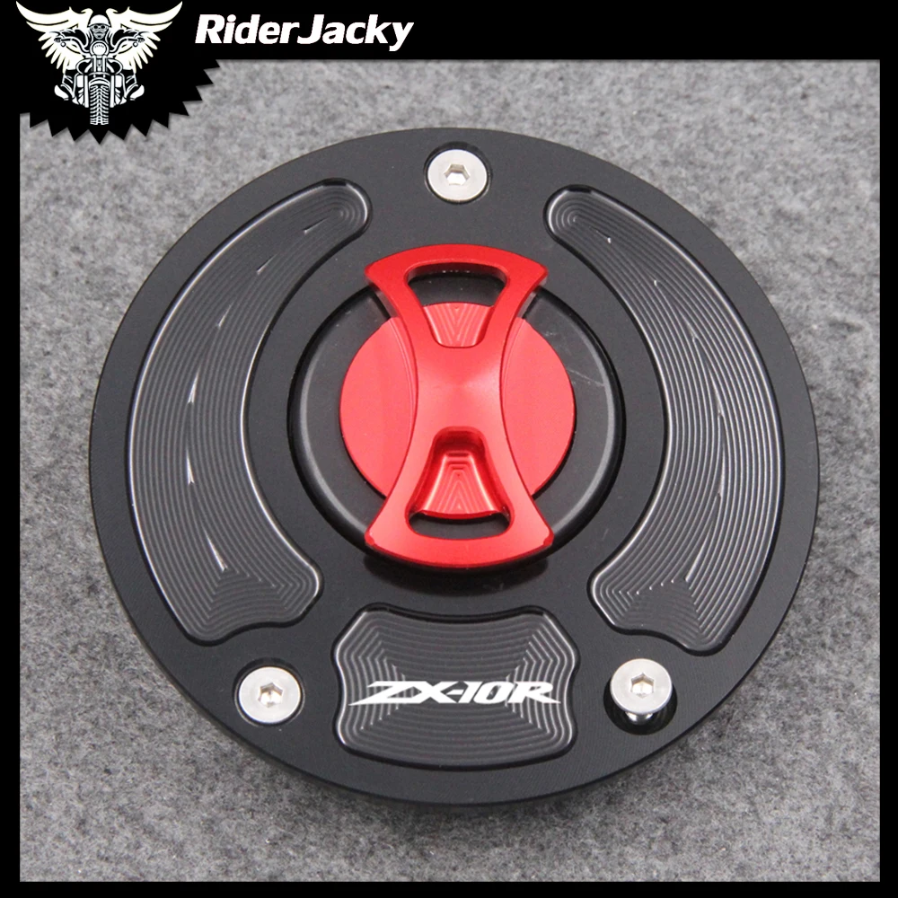 Крышка топливного бака мотоцикла без ключа для Kawasaki Ninja ZX-10R 2006-2020 2010 2014 2015 2016 2017 2018