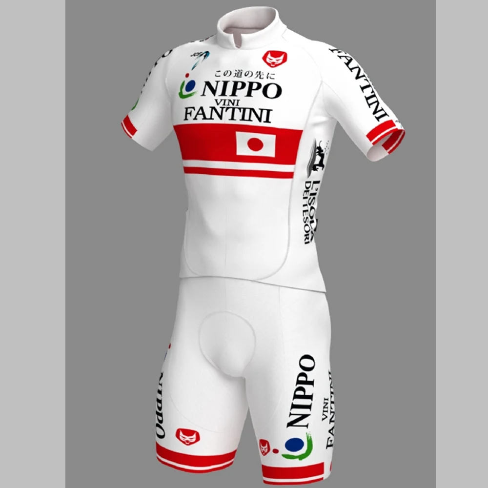 2019 Nippo ViniFantini Велоспорт Джерси pro команда мужчины летние комплекты полтини ciclismo
