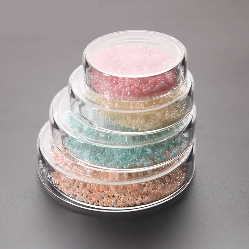 

60mm to 200mm High Borosilicate Glass Petri Dishes Cell Sterile Culture Dish Lab Supplies Used for the culture of bacteria