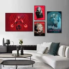 Картина на холсте Marvel, Алая ведьма Ванда, плакаты и печать на стене, картины для гостиной, украшение для дома