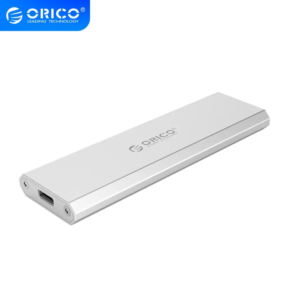 Корпус ORICO NVME M.2 к USB Type C 3 1 SSD адаптер M2 Чехол Поддержка UASP 10 Гбит/с для PCIE дисковая