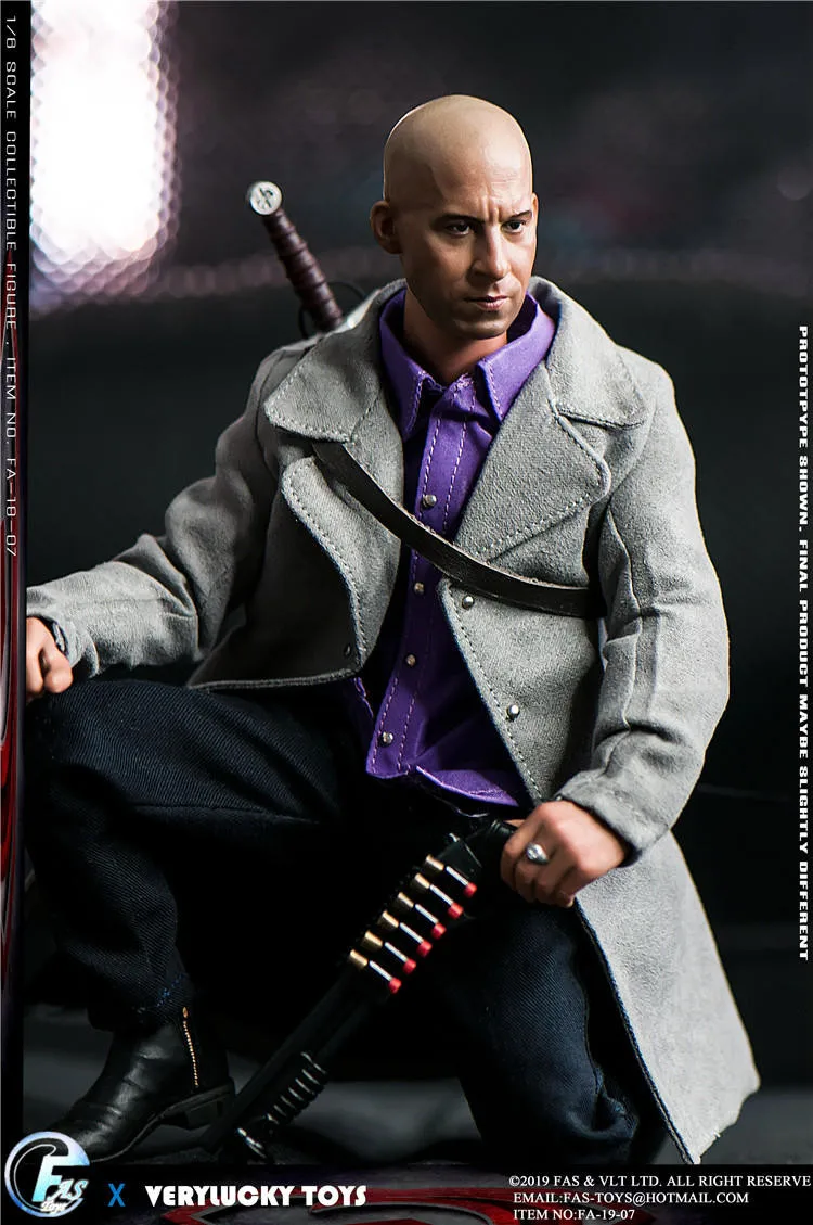 

FASToys FA-19-07 1/6 Scale Male Soldier Action Figure Hunter Metal Gun Sword Accessory Model for Fans Gifts