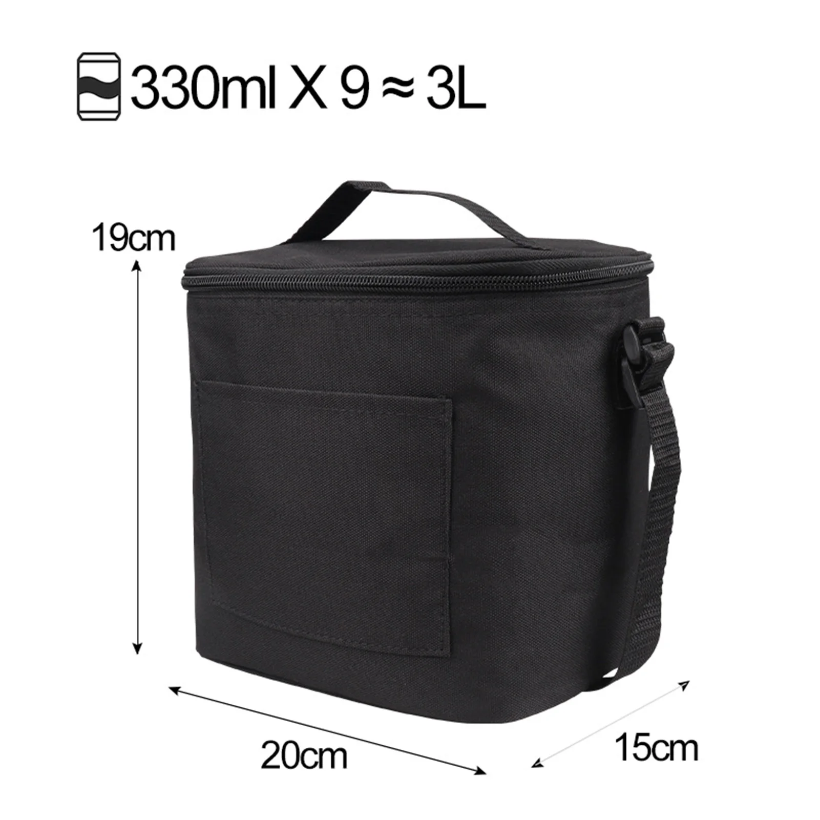 

Cooler Tote Bag Large Capacity Thickening Insulated Leakproof Aluminum Foil Fresh-keeping Lunch Bags For Picnic Beach