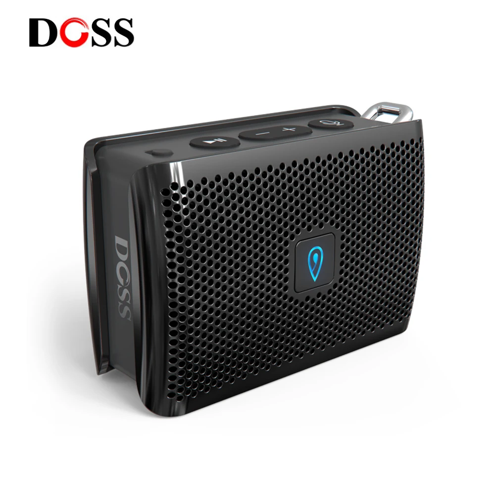 DOSS Genie портативный Bluetooth динамик IPX4 мини беспроводной громкий динамик стерео чистый звук коробка со встроенным микрофоном для подарка
