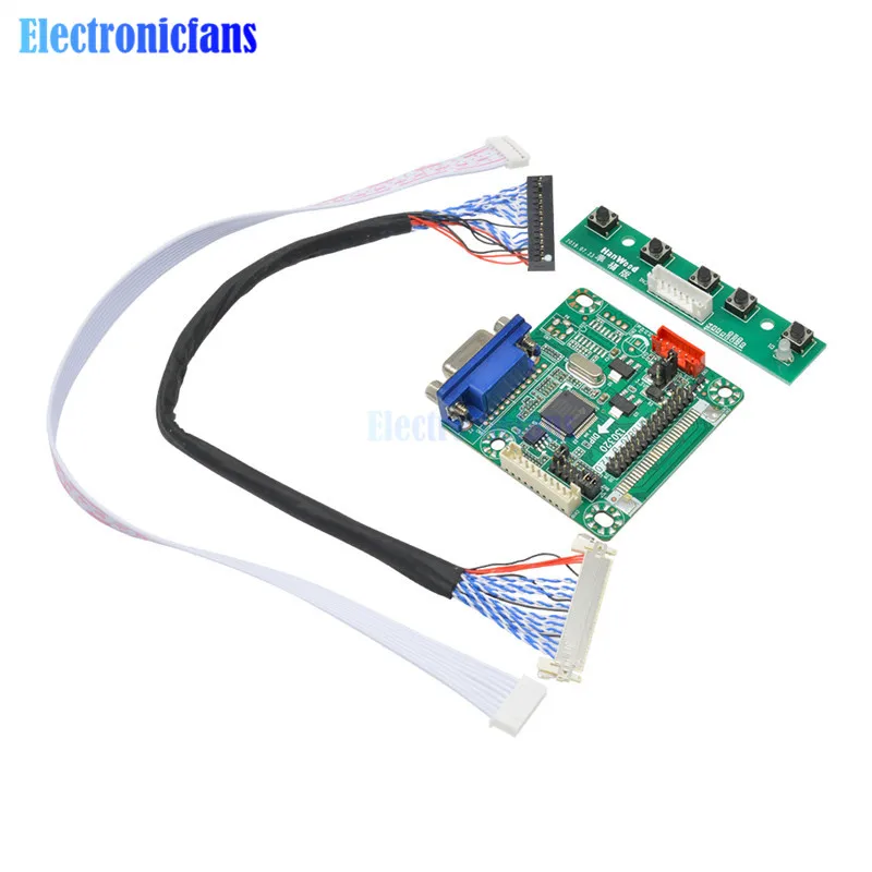 6820-B Универсальный LVDS lcd Montor экран драйвер платы контроллера 5 в 1"-42" Laptor компьютерный модуль части MT6820B DIY Kit