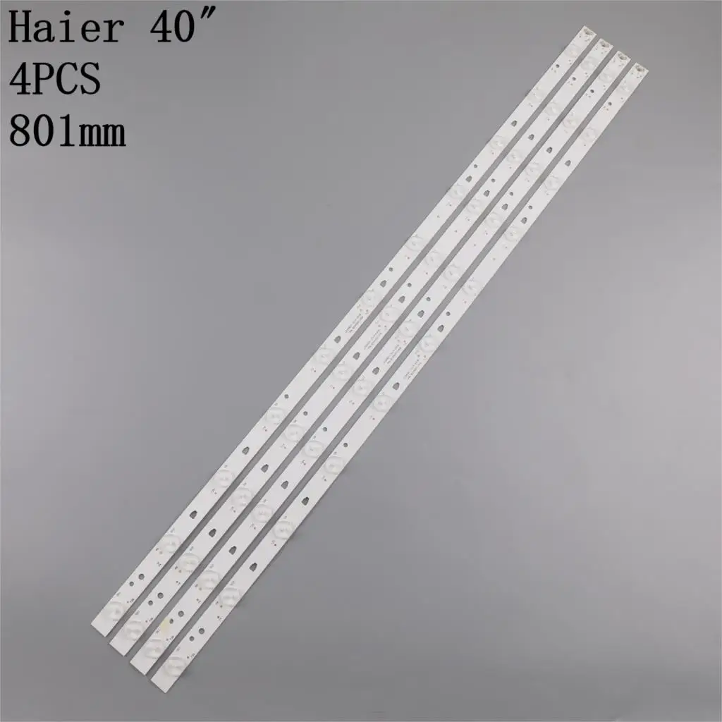 TV Lamp LED Backlight Strips For HAIER LE40M600CF LE40F3000WX LE40M600F Bars LED Bands LED40D11-ZC14-03(B)  PN30340011206 Rulers