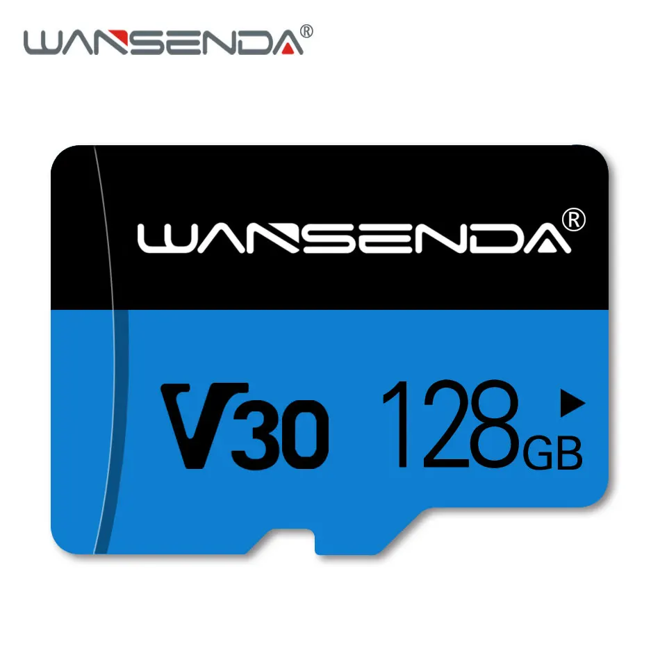 Оригинальная WANSENDA карта Micro SD, карта памяти MicroSD, TF карта, класс 10, 16 ГБ, 32 ГБ, 64 ГБ, 128 ГБ, карта 4K с бесплатным адаптером