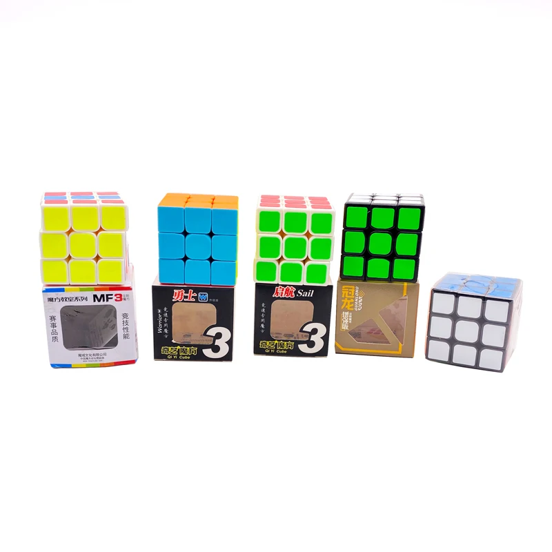 3x3x3 скоростной куб, наклейка, профессиональные Волшебные пазлы, нео куб, развивающий куб, игрушки для детей, детские головоломки, подарки