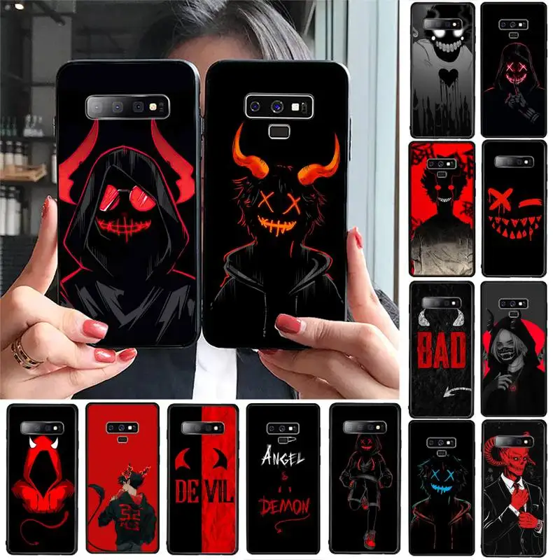 

Devil Bad Boy Phone Case For Samsung Galaxy S20 S10 Plus S10E S5 S6 S7edge S8 S9 S9Plus S10lite 2020