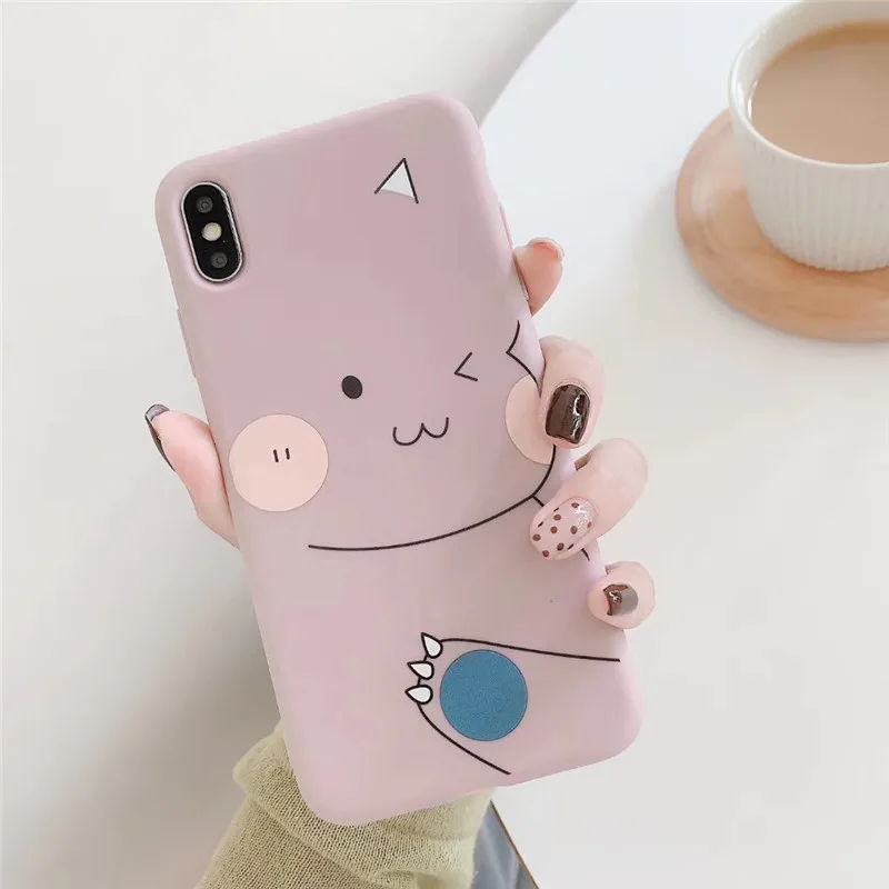 Милый чехол из ТПУ с Meachy рисунком для huawei P20 P30 Pro mate 20 10 Honor 8X 9X Lite Ультратонкий
