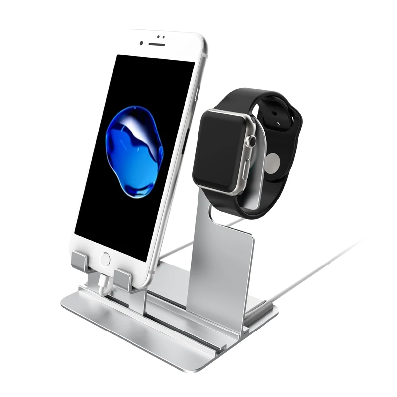 

strap For Apple Watch band 44mm/40mm apple watch 5 4 3 iwatch 5 4 3 42 2 in 1 Charging iPhone 8 X 8Plus Samsung S8 S8 station