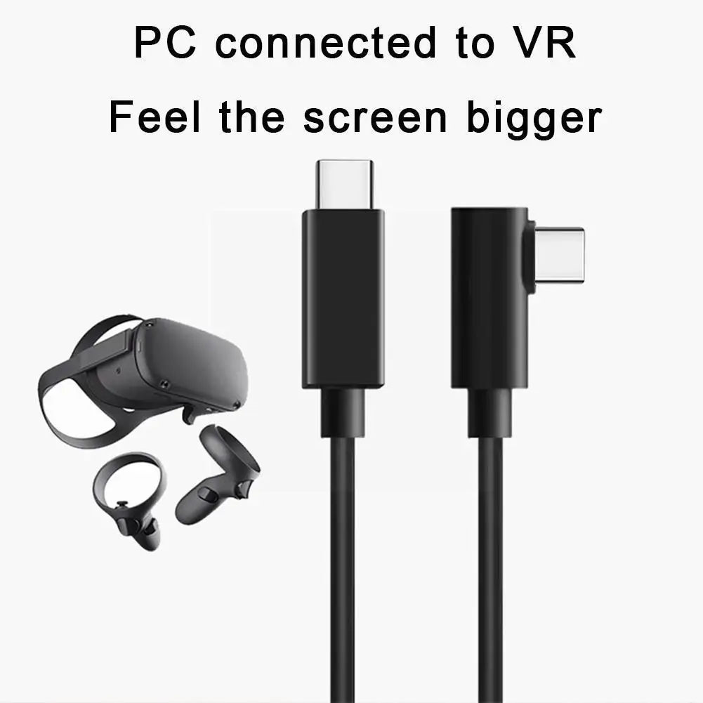 

Кабель передачи данных для Quest VR, USB, 10 г, 3 А, 60 Вт