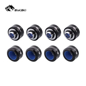 BYKSKI 8 шт.партия OD12mmOD14mmOD16mm усиленный анти-ВЫКЛ резиновый ручной компрессионный медный фитинг G14 'использование для жесткойжесткой трубки